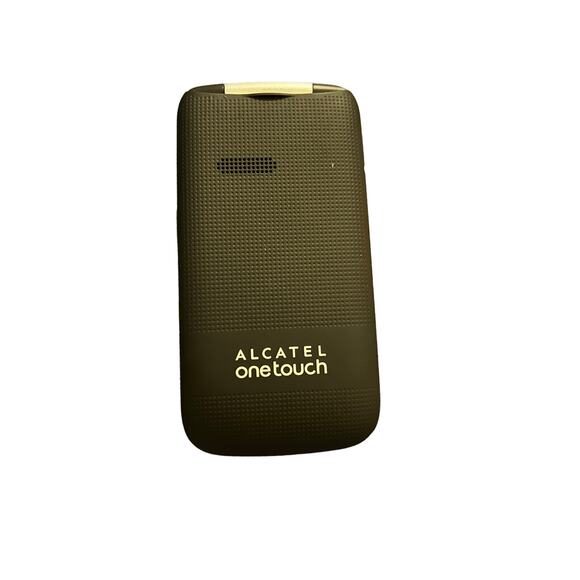 Alcatel One Touch 2017B Flip Phone Black Silver - Picture 1 of 5